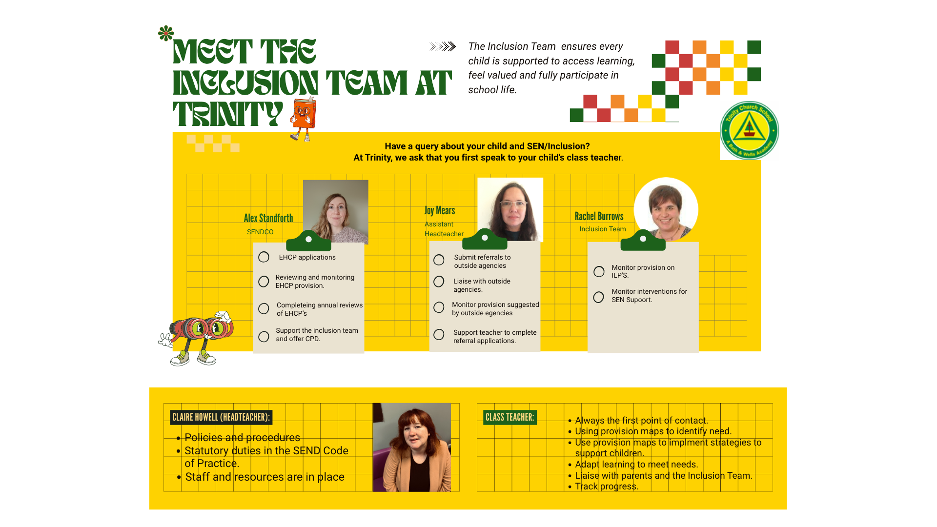 Meet the Inclusion Team Inclusion Team